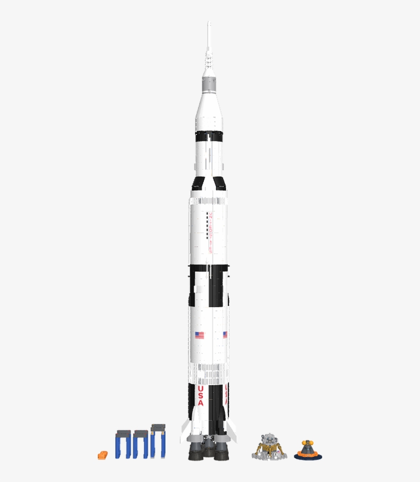 Saturn 5 Rocket Png Vector Royalty Free Library - Fishing Rod, transparent png