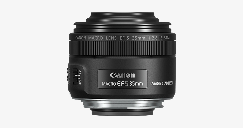 Ef-s Lenses - Canon 35mm Ef-s F/2.8 Is Stm Macro Lens, transparent png