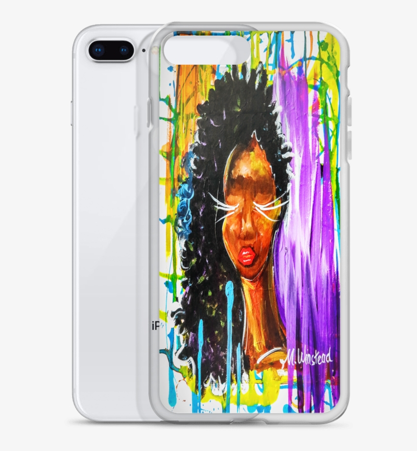 Image Of "melanin Queen" Cellphone Case " - Mobile Phone Case, transparent png