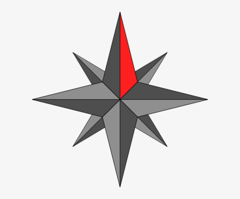 602px Compass Rose - Type Of Shading Device, transparent png