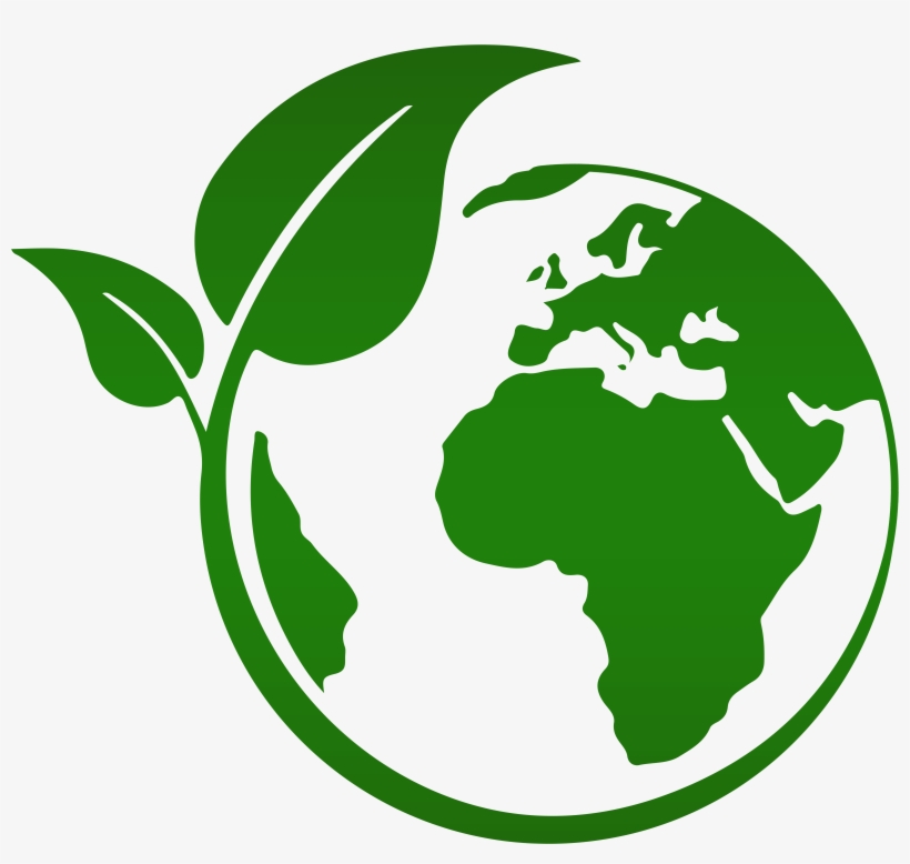 Green Leaf Earth Png Clipart, transparent png