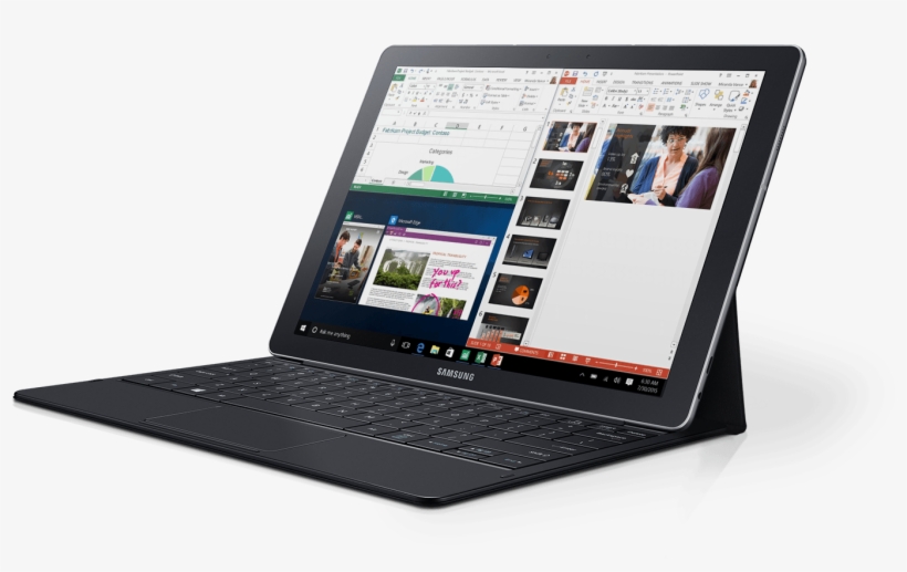 Mobility - Galaxy 2 In 1 Tab Pro S Blk, transparent png