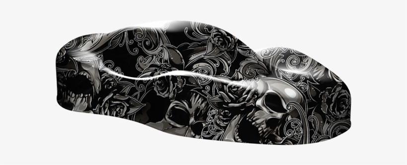 Skull And Filigree - Carving, transparent png