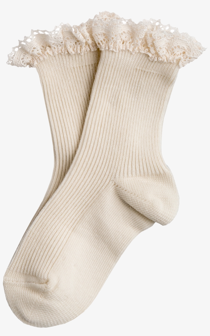 Top Lace Short White Socks Nami Boutique Jx39 - Sock, transparent png