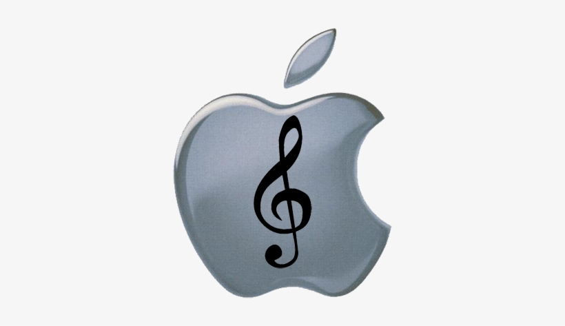 Apple Music - Treble Clef, transparent png