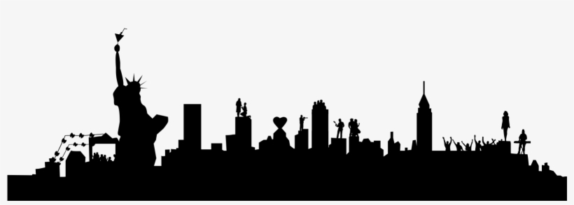 Clip Art Freeuse Collection Of Nyc Cityscape High Quality - New York City, transparent png