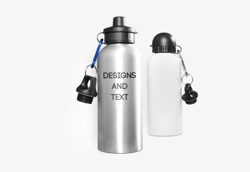 Create Personalised Water Bottles Online - Personalised Metal Water Bottles, transparent png