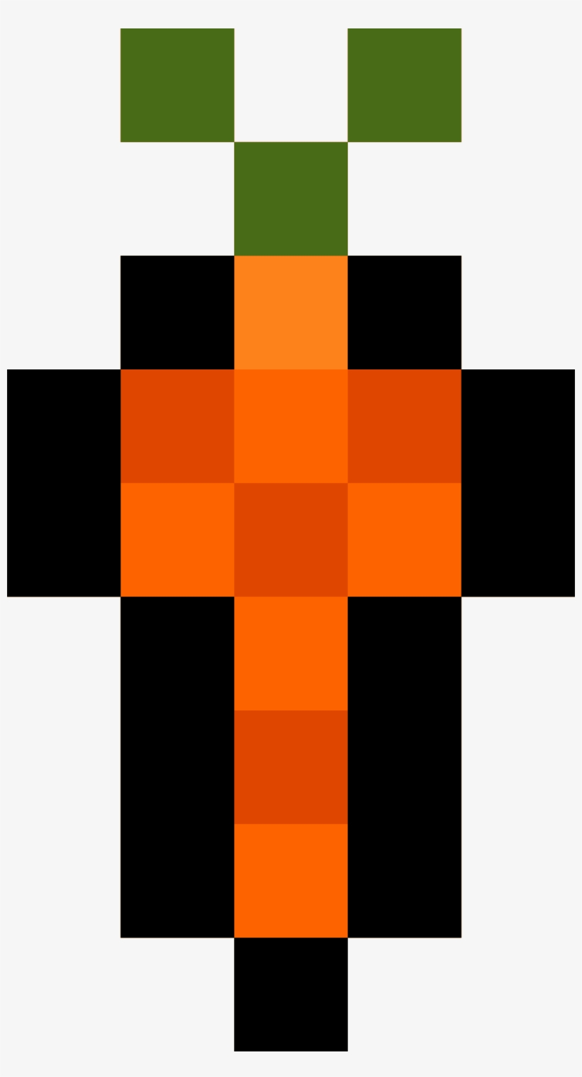 This Free Icons Png Design Of Pixel Carrot, transparent png