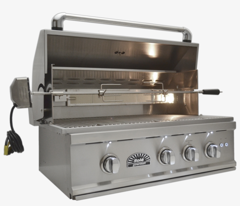 So321bqrtrl Left Side, Angled, Open - Barbecue, transparent png