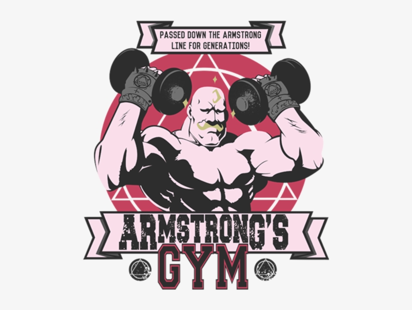 Fullmetal Alchemist T-shirt - Fullmetal Alchemist Armstrong Tshirt, transparent png