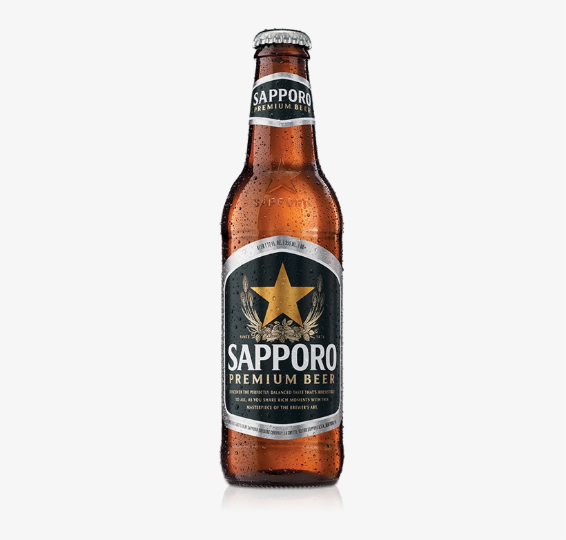 Product Premiumbeer12oz Bottle - Sapporo Premium Beer, transparent png