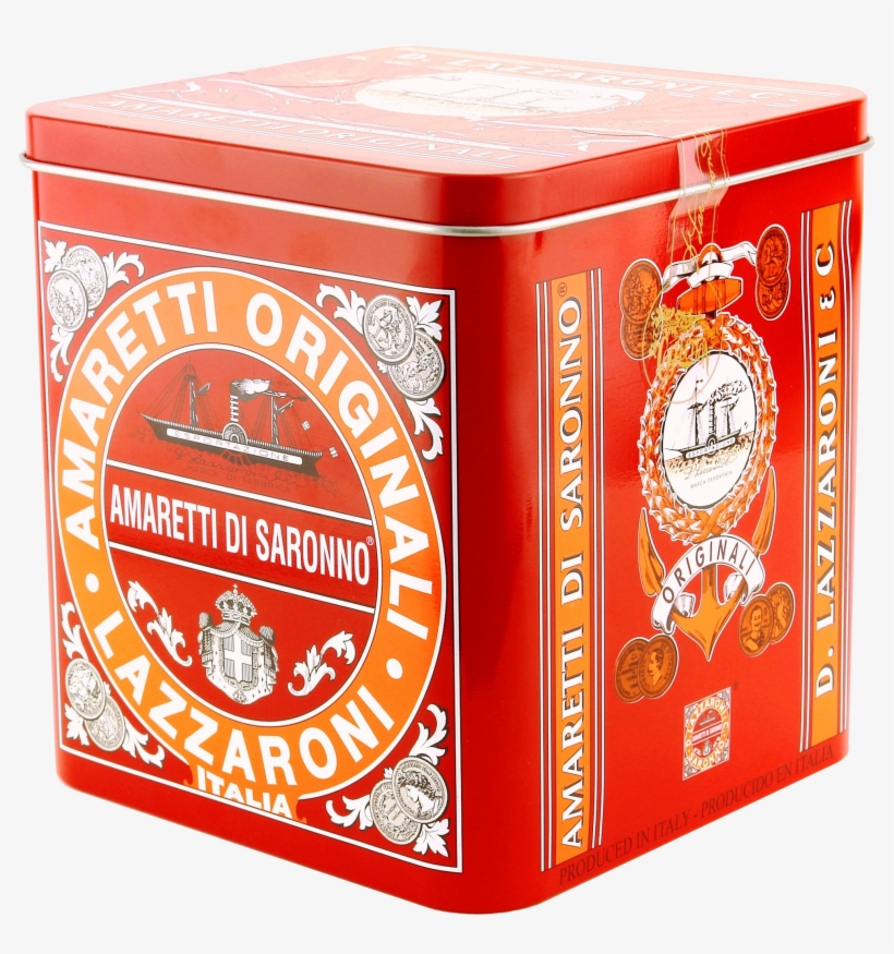 It Was January - Lazzaroni Amaretti - 16 Oz Tin, transparent png