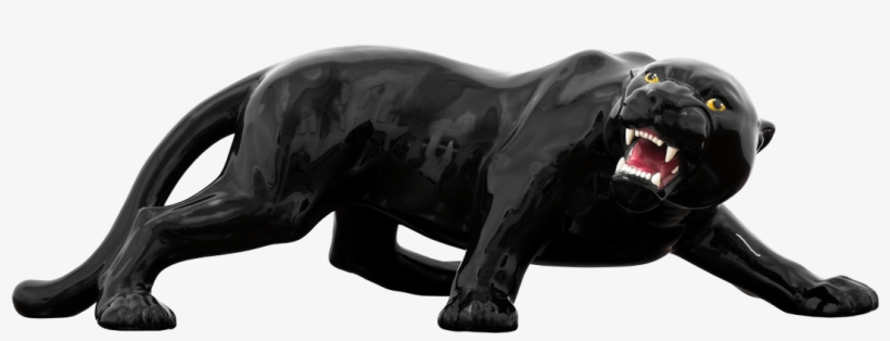 Black - Panteras De Ceramica, transparent png