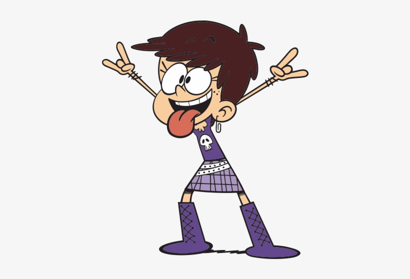 94kib, 550x510, The Loud House Luna Nickelodeon - Loud House Luna Loud, transparent png