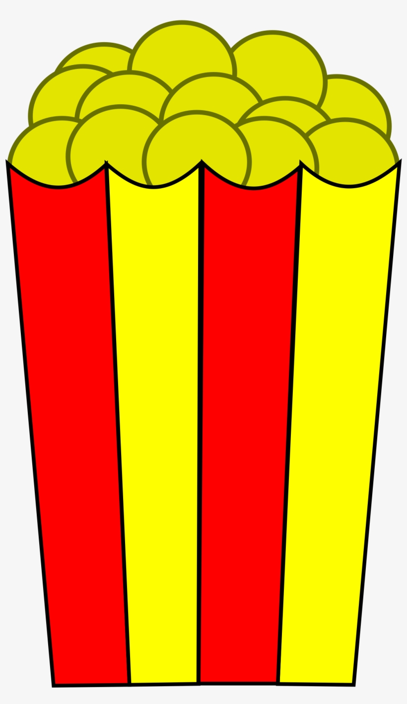 Popcorn - Popcorn Box Clip Art, transparent png