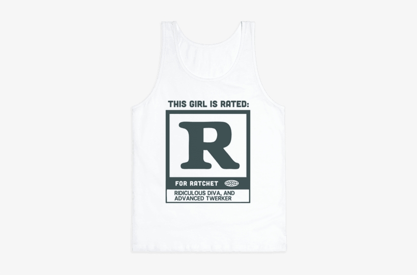 Rated R For Ratchet Tank Top - Queens Of The Stone Age, transparent png