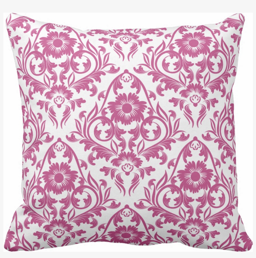 Mulberry Damask Floral Traditional Pillow - Lavosi Instax Mini 8 Mini 8+ Mini 9 Cute Camera Case, transparent png