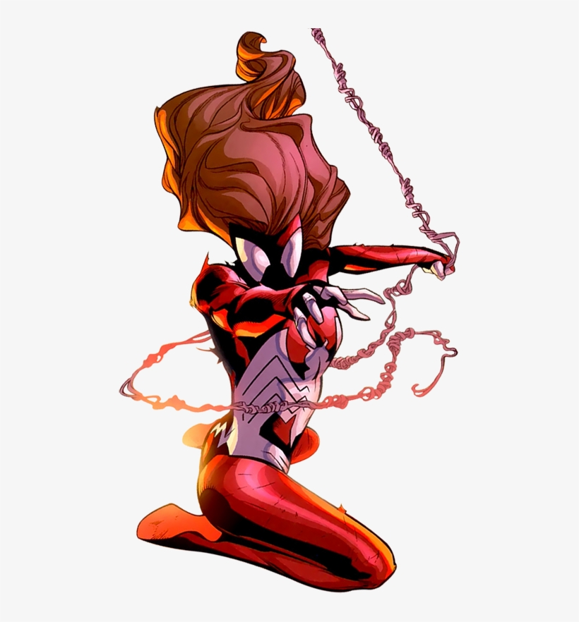 Ultimate Spider-woman - Red Spider Woman Marvel, transparent png