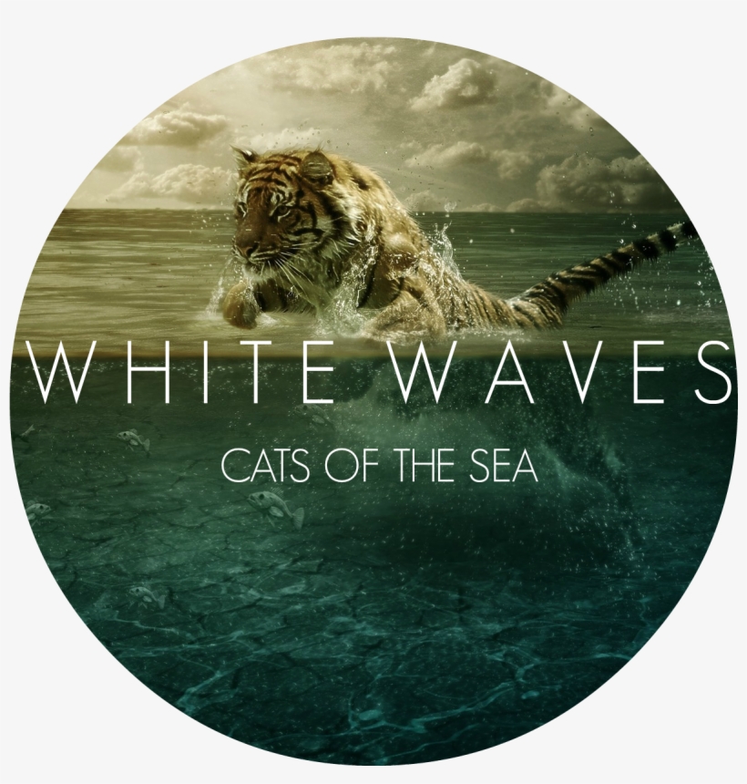 White Waves - Digital Art, transparent png