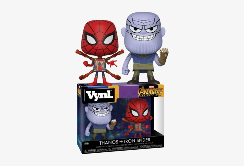 Infinity War - Vinyl Thanos Iron Spider, transparent png