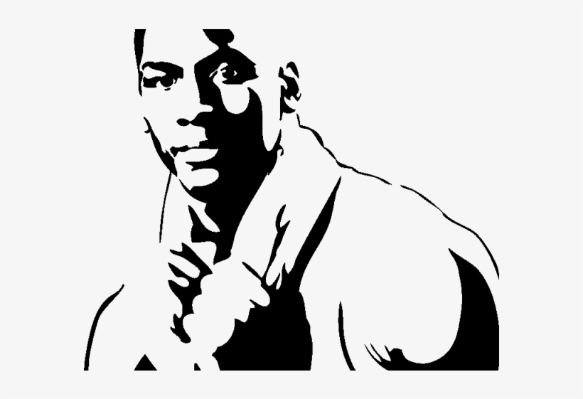 Michael Jordan Black And White Silhoette, transparent png