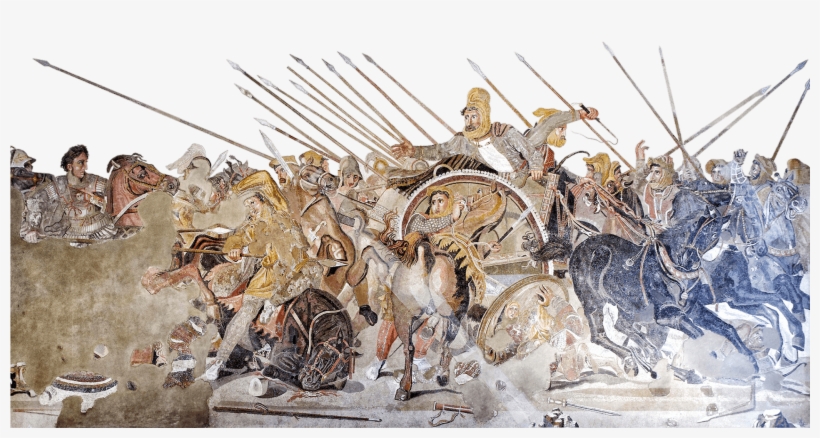Mosaico De Alejandro - Naples National Archaeological Museum, transparent png