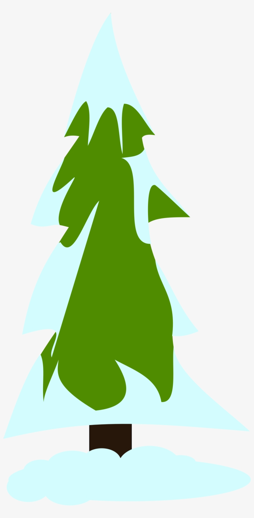 This Free Icons Png Design Of Snowy Pine Tree, transparent png
