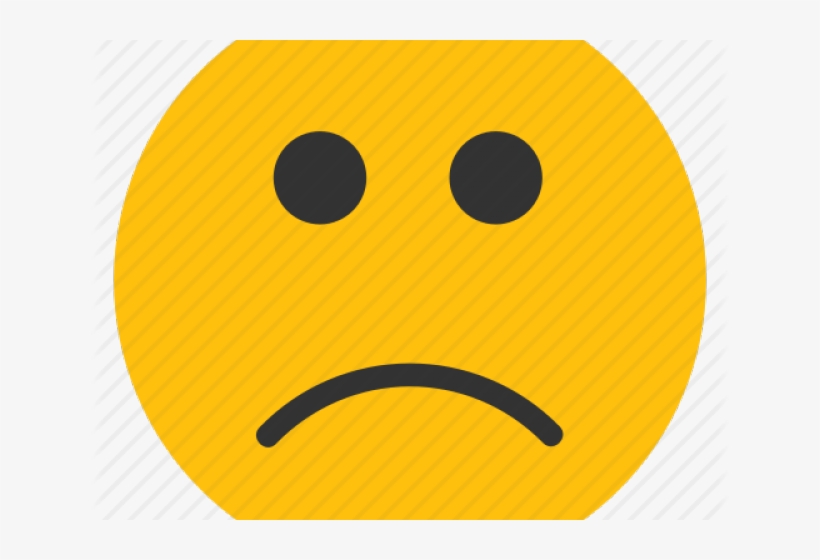 Sad Face - Circle, transparent png