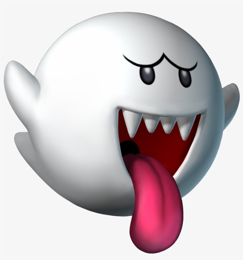 Yoshi Boo - Boo Super Mario Galaxy, transparent png