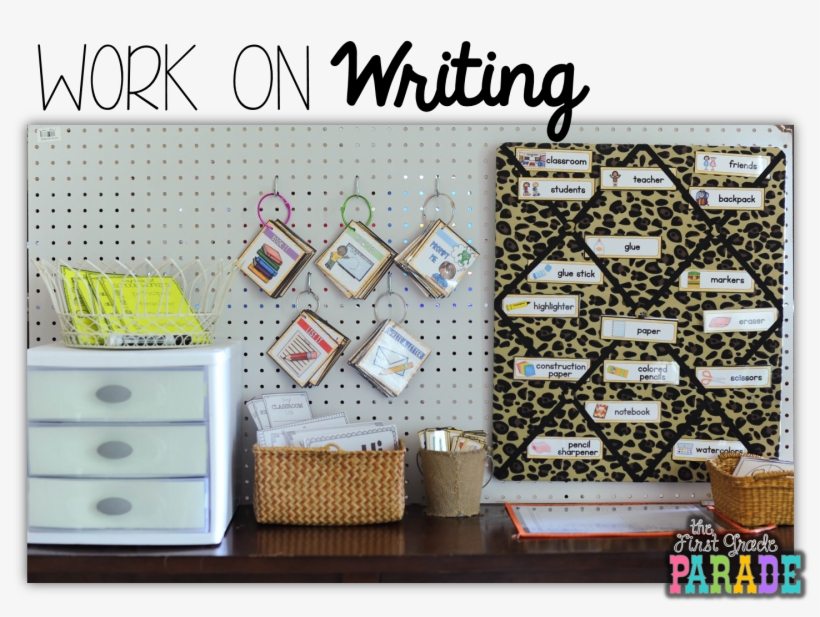 Clearly It Was Time For A Writing Center Overhaul - Writing Center First Grade, transparent png