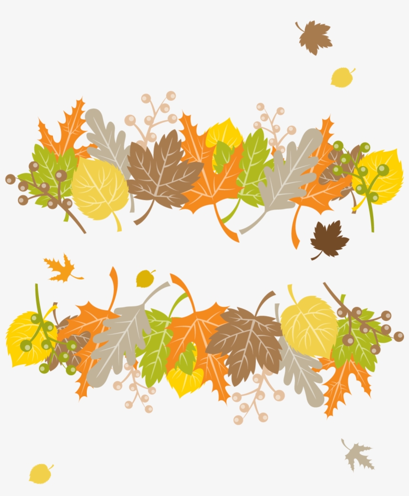 Autumn Euclidean Vector Leaf - Transparent Painted Autumn, transparent png