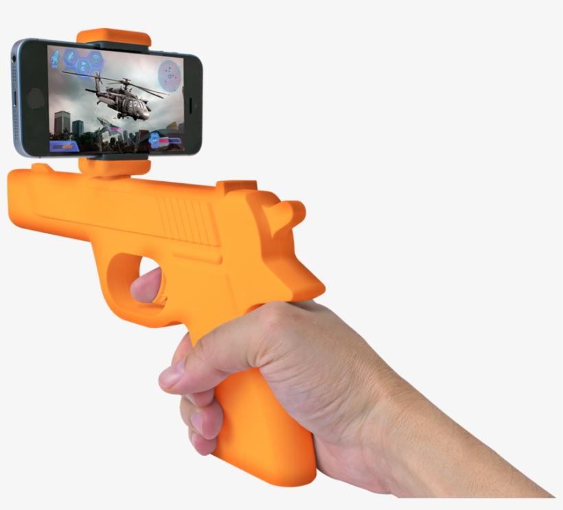 Augmented Reality Gaming Gun - Augmented Reality, transparent png