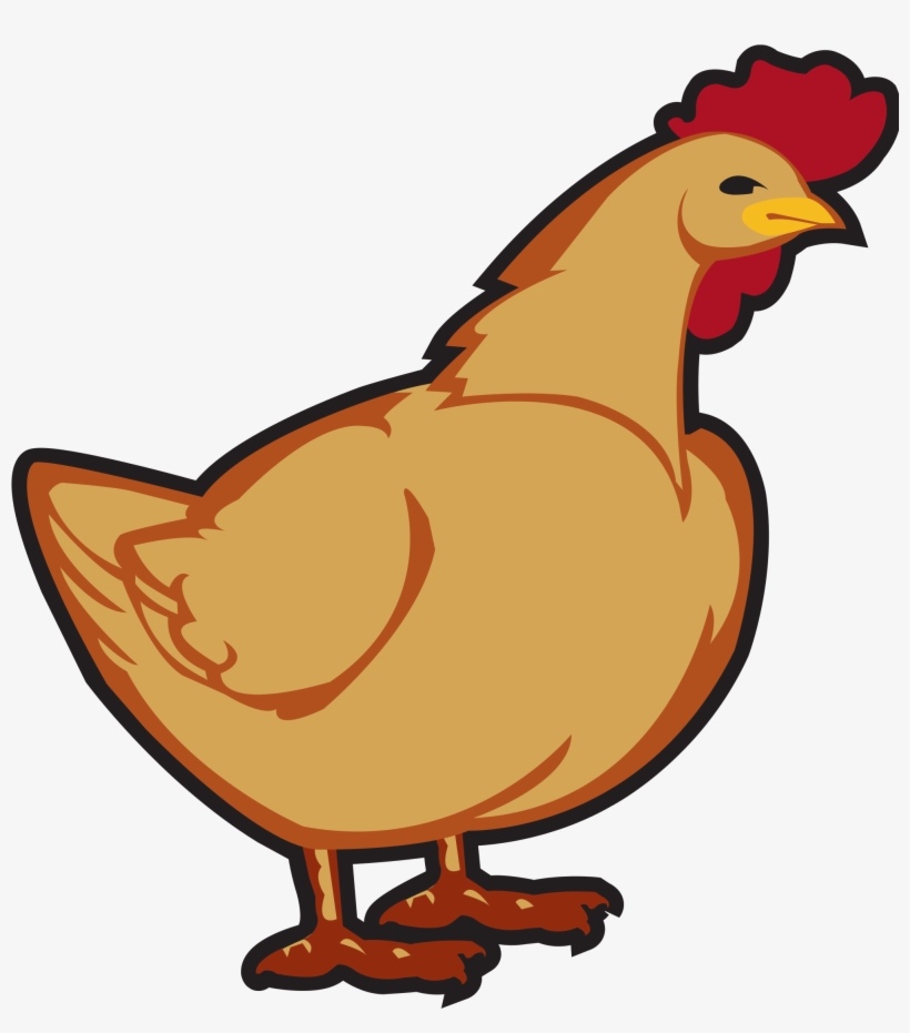 Clipart Chicken Png - Chicken Transparent Clip Art, transparent png