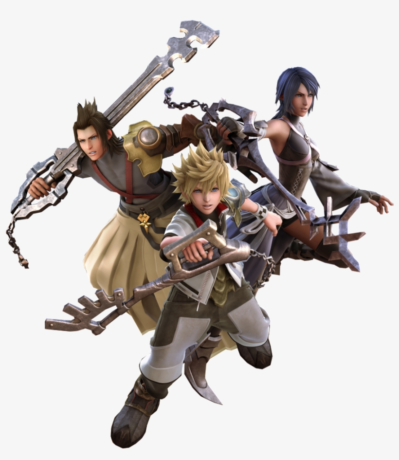 Kingdom Hearts Video Game 32x24 Print Poster, transparent png
