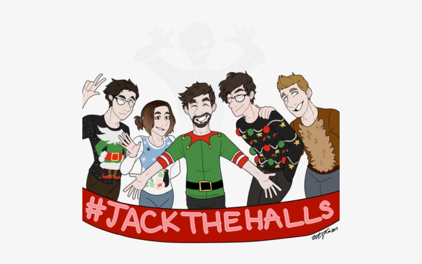 Drew A Little Somethin Somethin For @therealjacksepticeye - Cartoon, transparent png