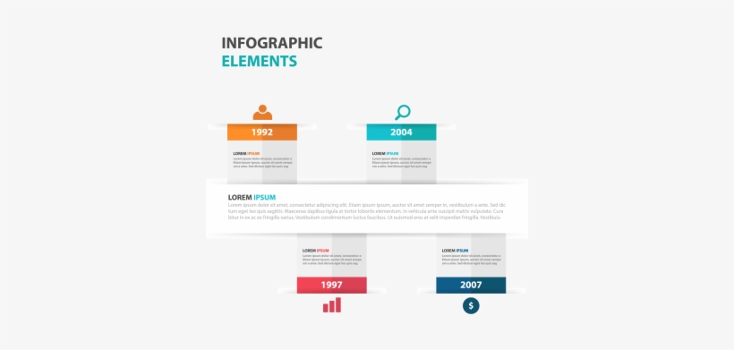 Abstract Colorful Text Box Business Infographics Elements, - Infographic, transparent png