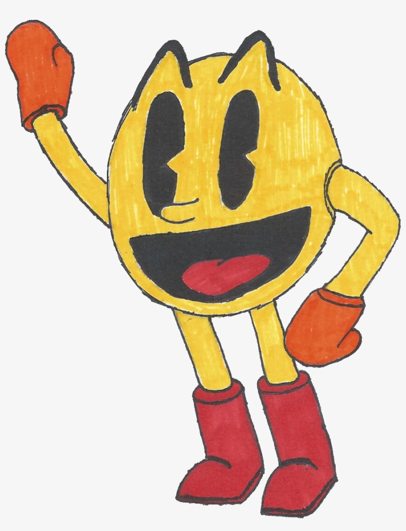 Pac Man Drawing At Getdrawings - Pac Man Drawing, transparent png