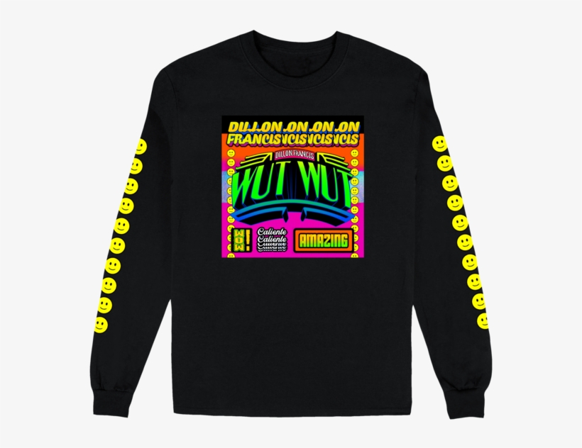 Wut Wut Longsleeve T-shirt - Dillon Francis Merch, transparent png