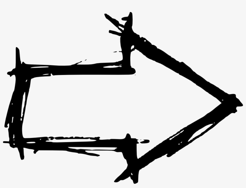 Free Download - Hand Drawn Arrow, transparent png