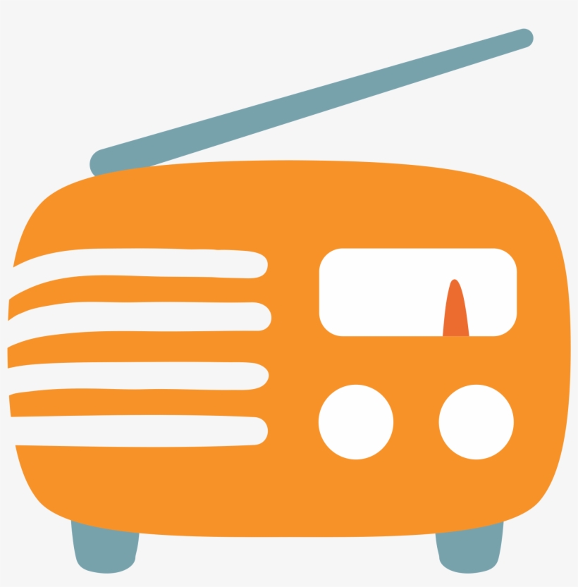 Open - Radio Emoji, transparent png