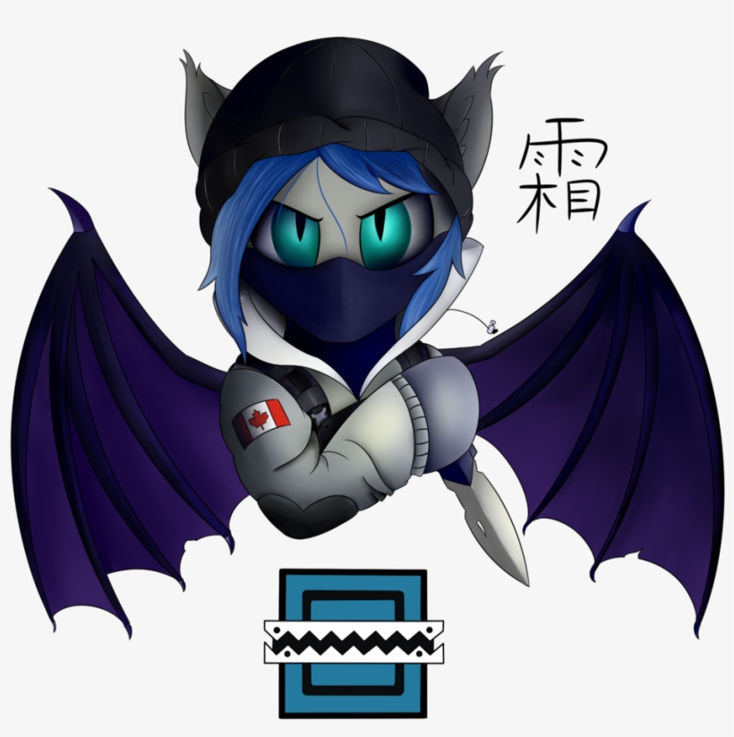 Lunar Froxy, Bat Pony, Bust, Canadian, Canadian Flag, - Cartoon, transparent png