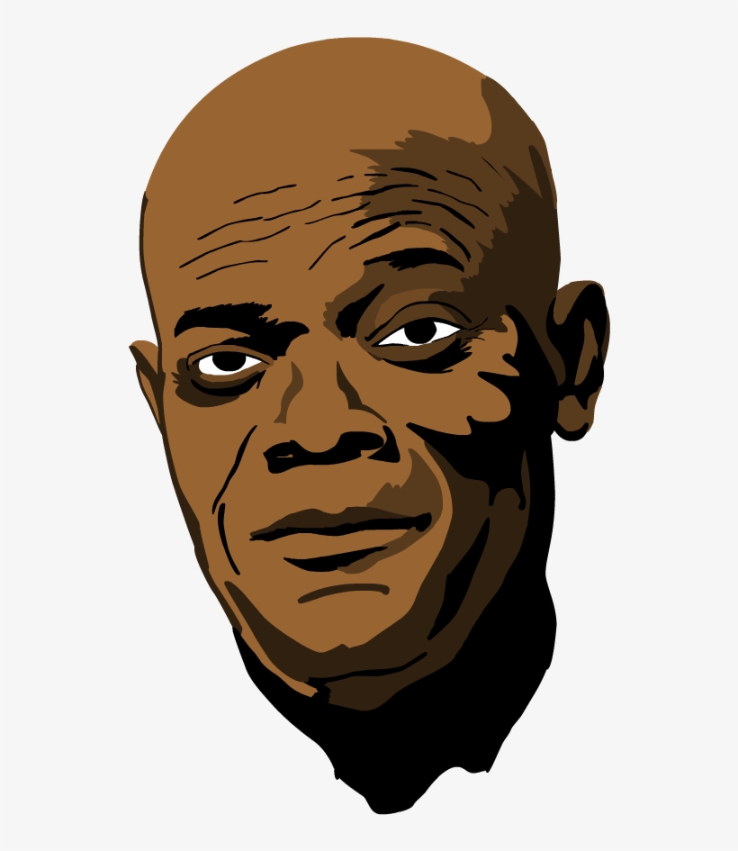Samuel L Jackson Png Free Download - Samuel L Jackson Comic, transparent png