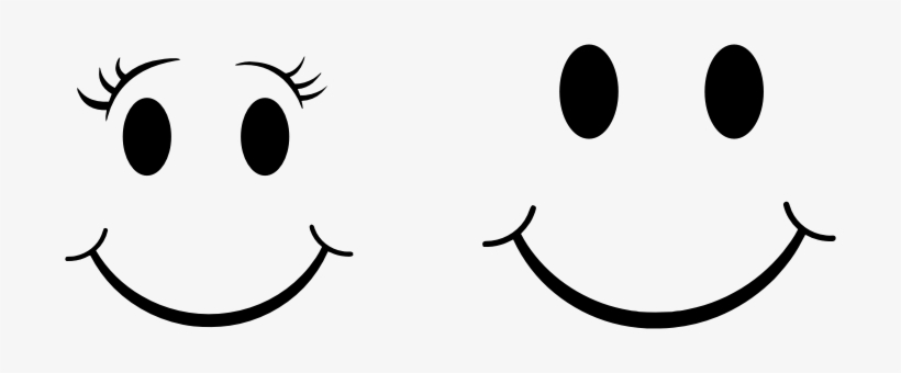 Smiley Png Black And White, transparent png