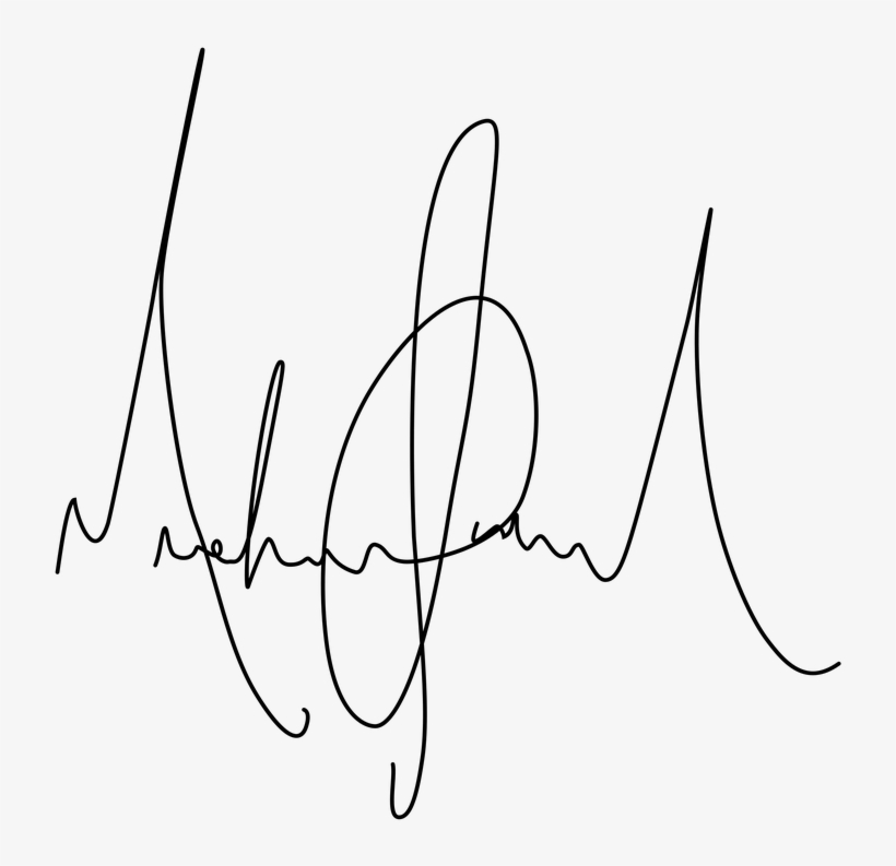 Michael Jackson, Signature Of The Pop Star, Png - Signature Michael Jackson, transparent png