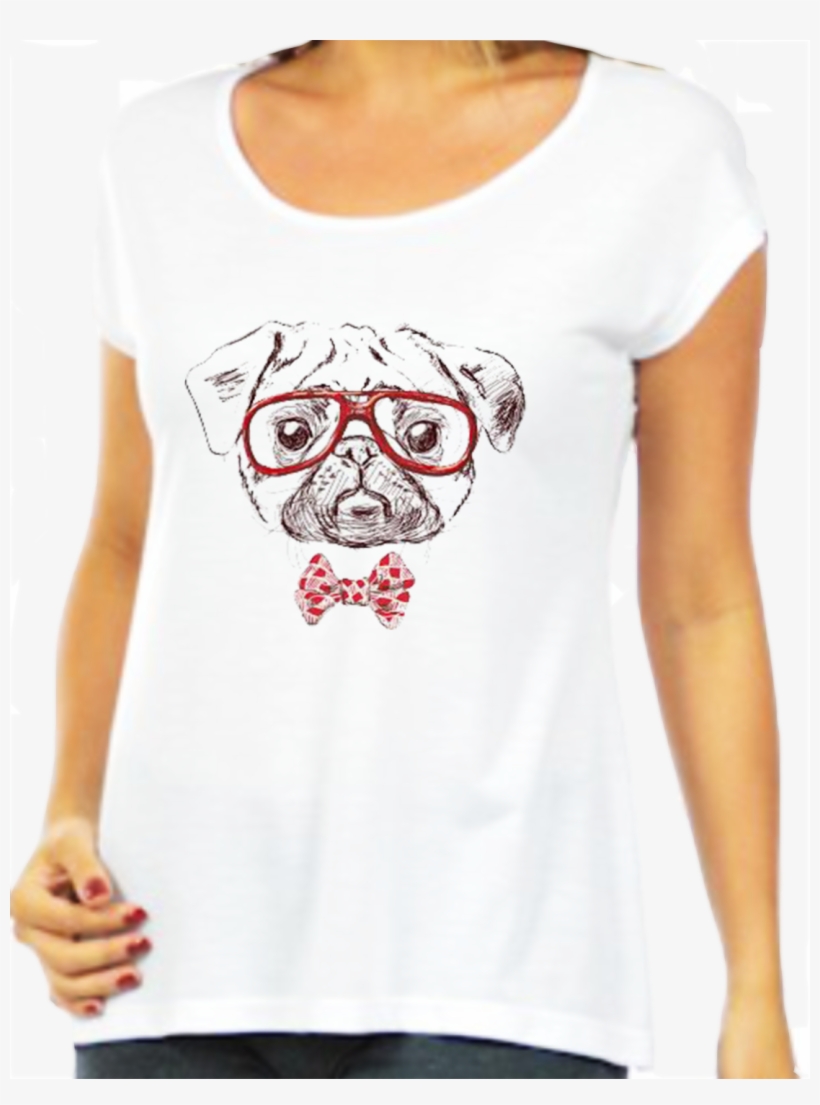 Cachorro De Oculos Pro Site - Estampas De Violao Em Camisetas, transparent png