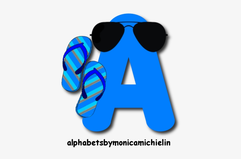 Chinelo Azul Com Óculos Escuros Alfabeto Png - Mobile Wallpapers With Quotes, transparent png