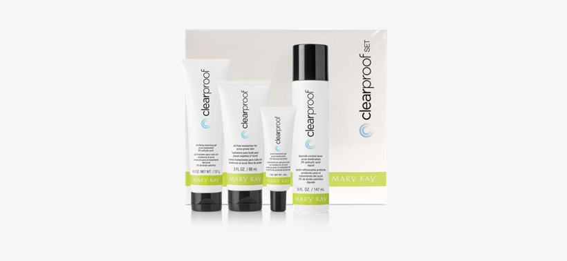 Clear Proof Acne System Set, transparent png
