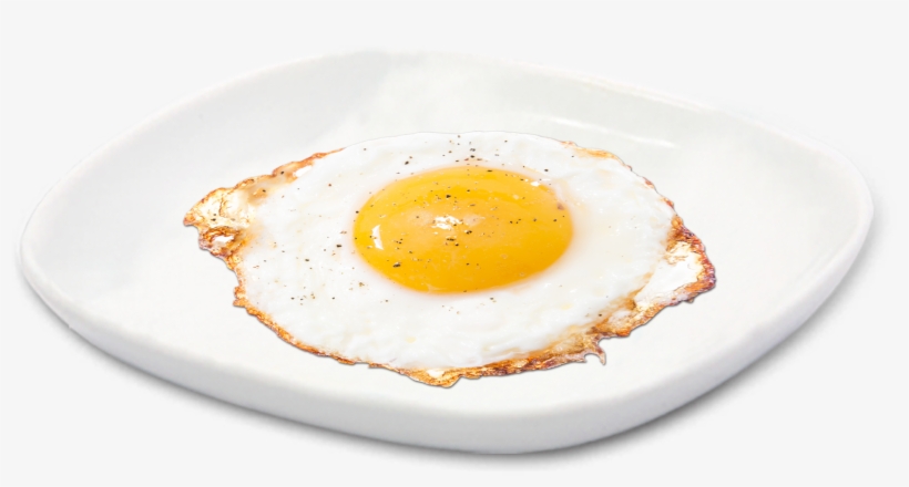 Fried Egg Png - Fried Egg On Plate, transparent png