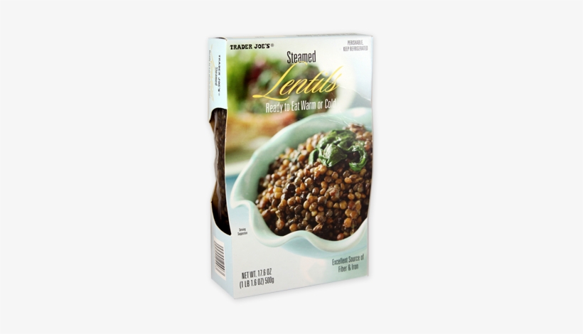 Trader Joe's Steamed Lentils - Trader Joes Lentils, transparent png