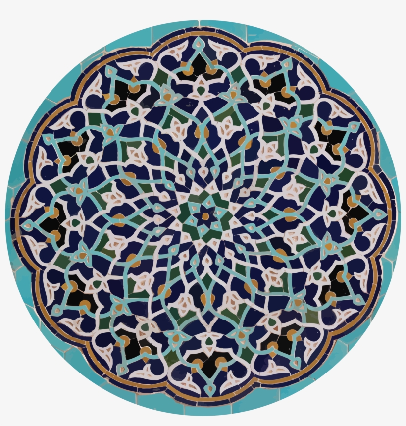 This Free Icons Png Design Of Geometric Islamic Tile, transparent png